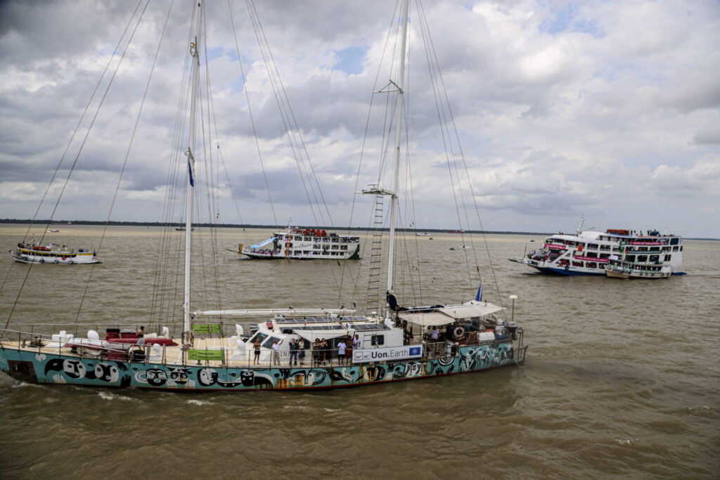 200+ vessels converge on Belém carrying territorial authorities who manage 34.1 billion metric tons of carbon. The Amazon Flotilla brings proven governance systems to COP30. November 2025